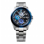 CASIO Klassikaline Seeria 100 Meetrit Veekindel Kuup&auml;evan&auml;idik P&auml;ikeseenergia Kvarts Titaanist Rihm Meeste K&auml;ekell Must T&auml;hik OCW-T2600AP-1AJF must