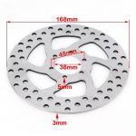 Citycoco Esimesed ja Tagumised Pidurid H&uuml;drauliline Ketaspiduri Pumba Komplekt Pidurisadul Hiina Harley Citycoco Elektrirolleri Rolleri jaoks 1pc Brake Disc