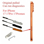 Originaalne kaamera juhtnupu painduv kaabel iPhone 17 Pro Max keskmise raami k&uuml;lgnupu asendamiseks Remondiosad 17-Black