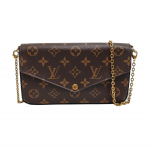 [Kasutatud] Louis Vuitton Pochette F&eacute;Licie 'Pruun Monogramm L&otilde;uend' - Suurep&auml;rane #1M5MD0Q ONE SIZE