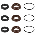 AR1857 Survepesuri Tihendikomplekt 18mm XR Tihendi Remondikomplekt Annovi Reverberi Survepesuri Pumba RK RKA RKV XRC XRA jaoks (9 tk) must