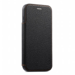 360&deg; t&auml;iskaitsega klapp-rahakott kaardipesa nahast telefoni&uuml;mbris iphone 17 Pro Max 15 14 13 16 Pro Max 16E Air Bumper kaane jaoks iPhone17 must