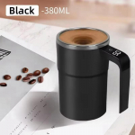 380 ml mini elektriline isesegav kohvikruus IP67 veekindel toiduohutu kohvikruus USB laetav automaatne magnettass tee jaoks