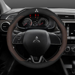 Mitsubishi Outlander Pajero Asx Colt Lancer Delica Evolution L200 Triton RALLIARTi jaoks Libisemisvastane Auto Suede Roolikate