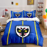 AFC Wimbledon logo muster. Voodipesukomplektid Tekikotikomplektid Tekikotid Padjap&uuml;&uuml;rid(1* Tekikott 2* Padjap&uuml;&uuml;ri (ilma tekita)) 135x200cm blue