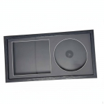 CD-plaadid Album Seinale Paigaldatav Vitriin Hoidik Raam Lauapealne Alus Kodu Kaunistus Vin&uuml;&uuml;lile