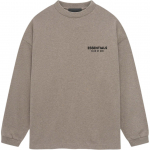 Fear of God Essentials Jersey pikkade varrukatega s&auml;rk, helehall, meeste pluusid 125HO244379F S
