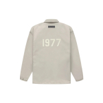 Fear of God Essentials 1977 Seeria FW22 Nailonist treeningjakk &uuml;hev&auml;rvilise logoga ja tuulekindlate n&ouml;&ouml;pidega Unisex &Uuml;ler&otilde;ivad Suitsuhall FOG-FW22-999 XS white