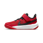 Nike Team Hustle D 10 Summutavad Kulumiskindlad Madalad Laste Korvpallijalatsid Must Punane Valge CW6736-600 28 red