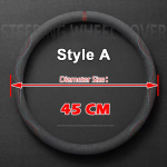 38-50CM Tugev Universaalne Veoauto Roolikate Premium Suede Libisemiskindel Hingav Dongfeng SANY SCANIA Benz MAN Hino TB7 jaoks