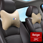 2 tk nahast autoistme kaelapadi m&auml;lum&auml;luga puuvillane peatugi BMW M E39 E46 E90 E60 F10 F11 F20 F30 F34 M1 M2 M3 jaoks Auto tarvikud blcr33