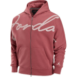 Jordan MVP FW24 Mugav Minimalistlik Stiil Fliisvoodriga Termiline Kapuutsiga Jakk Meeste Punane HF9296-691 XL punane