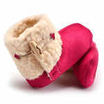 Uued ehtsast nahast beebijalatsid Saapad Imikutele Soojad Kingad Karusnahast Villased T&uuml;drukutele Imikupapud Poistele Beebi saapad 0-6m roosa