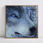 Teemantmaal T&auml;is&uuml;mar Hundipea Teemantmosaiik Animal Teemanttikandid 30x30CM