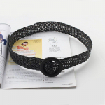 Suvine lai punutud v&ouml;&ouml; Naiste kootud &otilde;lgrihm &uuml;mmarguse puidust pandlaga v&ouml;&ouml;rihmaga