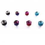 Les Tr&eacute;sors De Lily [J6252] &ndash; 4 paari tutti frutti 'Cristal' k&otilde;rvar&otilde;ngaid mitmev&auml;rviline