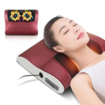 Shiatsu Massager Infrapuna-kuumus Kael &Otilde;lad Selg Keha Multifunktsionaalne massaažipadi US Plug kuld