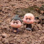 2 tk Miniatuur Vanaema Vanaisa J&otilde;ulud Vaik Haldjas Kodu Aed K&auml;sit&ouml;&ouml; Dekoratsioon