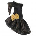 Bowknot &uuml;he &otilde;laga peokleit Barbie nukukomplektidele 1/6 nukuriided Printsessi kleit Barbie nukumaja jaoks nukutarvikud pruun