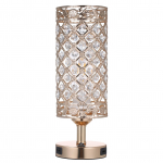 Tomshine Crystal &ouml;&ouml;kapivalgusti dekoratiivne lauavalgusti kahe USB-laadimispordiga, moodne US Plug & 1pcs