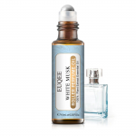 5 tk EUQEE rull-parf&uuml;&uuml;mi&otilde;li niisutaja l&otilde;hna&otilde;li jaoks D-Jadore Angle Freesia kookosp&auml;hkli ja vanilli lille eeterlik &otilde;li difuusori DIY parf&uuml;&uuml;mi jaoks 5pcs-White Musk