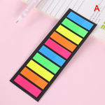 200 tk. V&auml;rvilised l&auml;bipaistvad vahekaardid lehemarkeri kleebiste jaoks Kontorikooli kirjatarvete jaoks