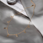 IF ME Korea Star Gold Kaelakeed Mood Choker Kaelakee Naiste Ehted Aksessuaarid gold