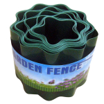 Aiatara Dekoratiivne plastist piirdeaed Taaskasutatavast plastikust barj&auml;&auml;r Keskkonnakaitse roheline