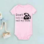 &Auml;ra pane mind oma vanaemale helistama Baby Bodysuits Naljakas suvine v&auml;ikelaste kombinesoon poistele t&uuml;drukutele l&uuml;hikeste varrukatega riided Unisex imikute komplektid 12 month