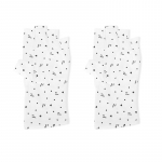 1 paar Love Heart tr&uuml;kitud k&uuml;&uuml;nekunstiga UV-kaitsekindad UV LED-lamp k&uuml;&uuml;nekuivati ​​k&auml;te kaitsev manik&uuml;&uuml;ri t&ouml;&ouml;riist short