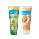 Everyuth Naturals Scrub + Tulsi kurkum aknevastane n&auml;opesuvahend 50g+50g