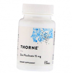 Tsinkpikolinaat, Zinc Picolinate 15, Thorne Research 60 kapslit (36357007) 60caps