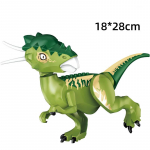 Rohelised Styx Dragon ehitusklotsid Suure dinosauruse mudeli ehitusplokkide montaažim&auml;nguasi