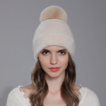 Naiste talvine soe paks imitatsioon k&uuml;&uuml;likukarva palliga silmkoeline pullover M&uuml;ts OneSize must