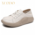 Naised ja koolit&uuml;drukud kannavad suvel, kevadel ja s&uuml;gisel mugavaid naturaalsest nahast vabaajajalatseid 41