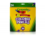 Crayola | V&auml;rviliste pliiatsite komplekt | 50 tk