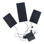 3in1 elektriline vestisoojendi, soe riidest jope &ndash; USB termosoojendusega padjakeha soojendaja One Size must