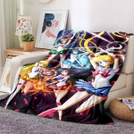 Sailor Moon Anime Mood Multifilm koletis Flanell kohev fliis Viskatek Lastele ja t&auml;iskasvanutele Kingitus Diivan Reisid 130cmx150cm