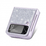 P&otilde;rutuskindel Bling &uuml;mbris Samsung Galaxy Z Flip4 Flip 3 5g Flip3 Flip 4 libisemiskindel mobiiltelefoni kate Samsung Z Flip4 jaoks for Samsung Z Flip 3