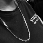 Meeste Cuban Link NK ketiga kaelakee roostevabast terasest meeste kaelakee ehted kingitused 3mm-55cm 22in