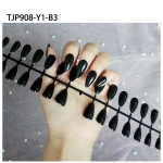 24tk/komplekt DIY Quick Nails &uuml;hev&auml;rvilised l&auml;ikiv pikad veetilgaots Valikk&uuml;&uuml;ned mitmev&auml;rvilised ribad viimistletud kulumismanik&uuml;&uuml;r