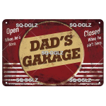SQ-DGLZ vanad metallist sildid Classice autod plekk-silt Garaažipood Taldrik Avaleht Baar Uks Seinadekoratsioon Kleebis Kaunistus Plakat Plakat 20x30cm
