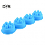 BPA-vaba silikoonvorm korduvkasutatav praktiline &uuml;mmargune massaažiseebi valmistamise vorm sinine