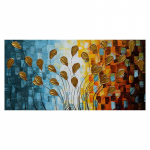 P&otilde;hjamaade kunst Abstraktsed lehed Lilled &Otilde;limaal l&otilde;uendil Seinakunsti plakatid Prindib elutoa seinapilte Kodu Cuadros 20x40cm valge