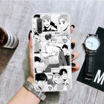 Gay Man Anime Comics telefoni&uuml;mbris Xiaomi Redmi Note 10 9 8 Pro 9S 8 8T 7 6 5 6A 7A 8A 9A 9C 4X S2 K20 K30 Art Coque jaoks Redmi 6