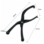 Jalgratta k&auml;sirehvi hoova rant t&ouml;&ouml;riist jalgrattarehvide paigaldamiseks eemaldamise klamber ABS jalgratta velje rehvi tangid jalgrattas&otilde;idu remondit&ouml;&ouml;riistade jaoks YSX must