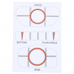 Kleebised L&ouml;&ouml;gisildid Teip Veekindel Club Doel Label