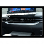 Auto salongi kliimaseade keskmise &otilde;hu v&auml;ljalaskeava dekoratiivse raami plaastri tarvikud MG 4 MG4 EV Mulan luukp&auml;ra 2022 jaoks h&otilde;be