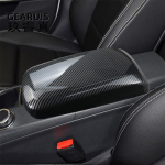 Carbon fiber Car Center Console Tidying Armrest Box Panel Cover Stickers For Mercedes Benz A B GLA CLA Class W176 X156 C117 Carbon fiber Color