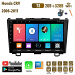 9-tolline Android Carplay Honda CRV 2006-2011 autoraadio multimeedia videopleier GPS-navigatsioonis&uuml;steem WIFI 2+32GB 2+32GB